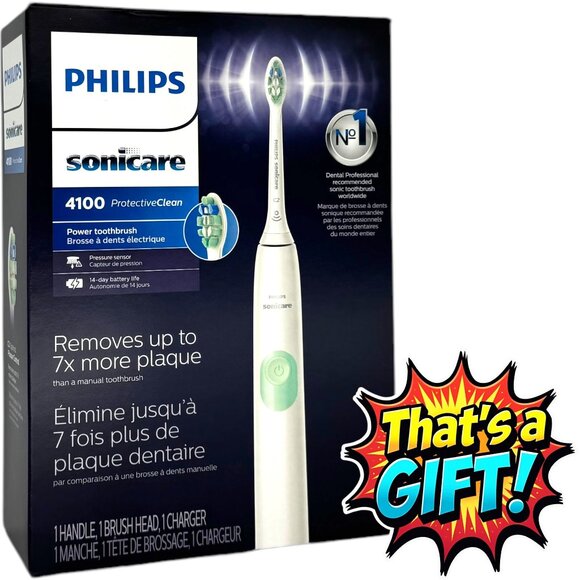 Philips Sonicare HX6817/01 WHITE MINT Sonic Rechargeable Electric Toothbrush NEW - Picture 1 of 4
